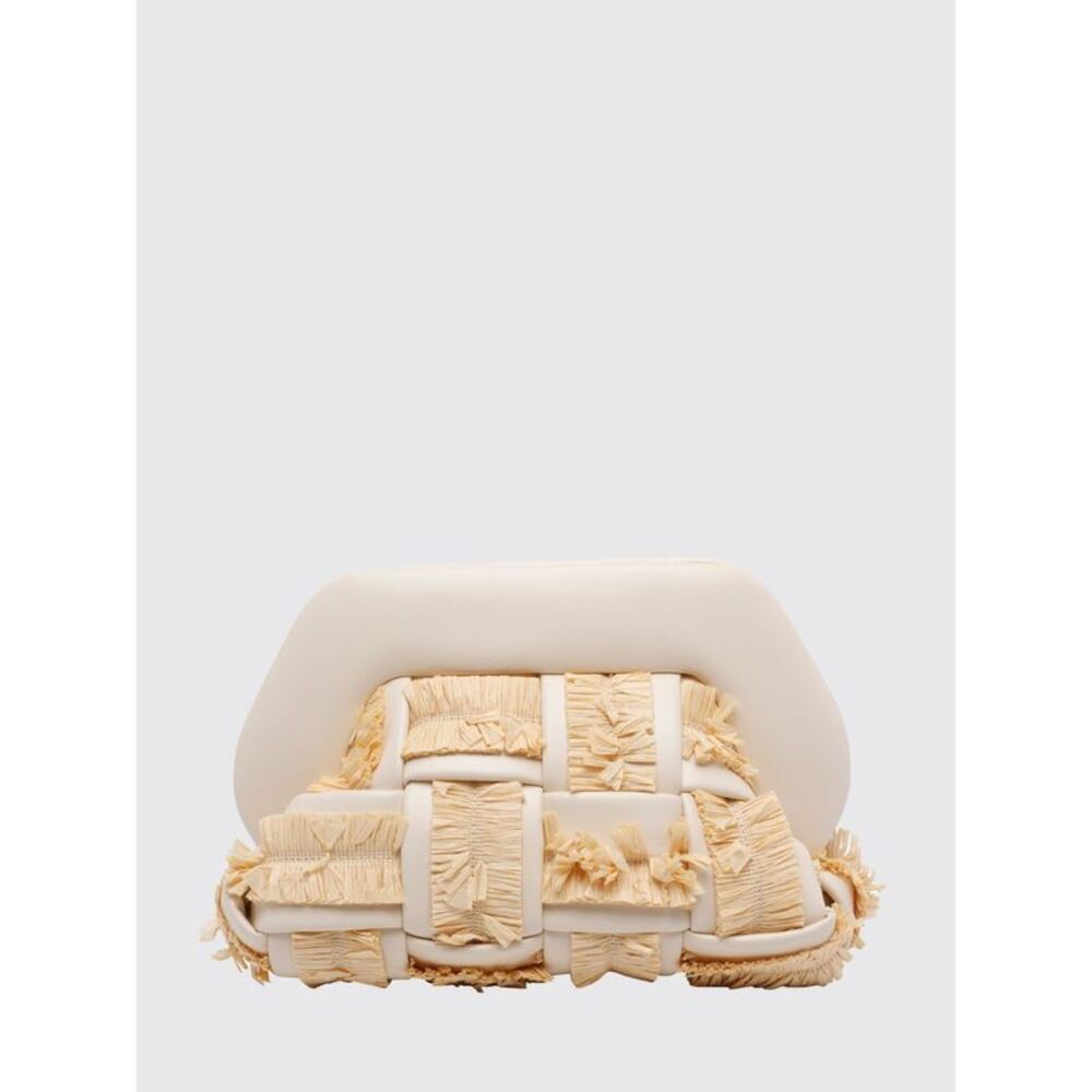 Themoire Clutch Woman White